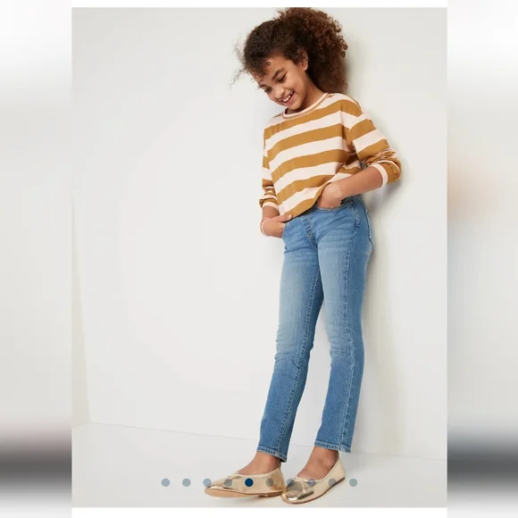 Old Navy Girls Skinny Jeans Light Wash XL (14-16) - Picture 1 of 14